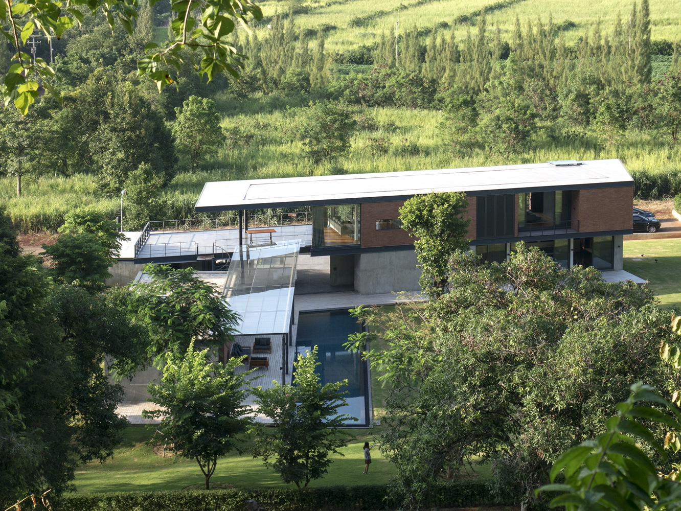 泰国 Khaoyai 度假屋，与自然共生的绿色家园-75