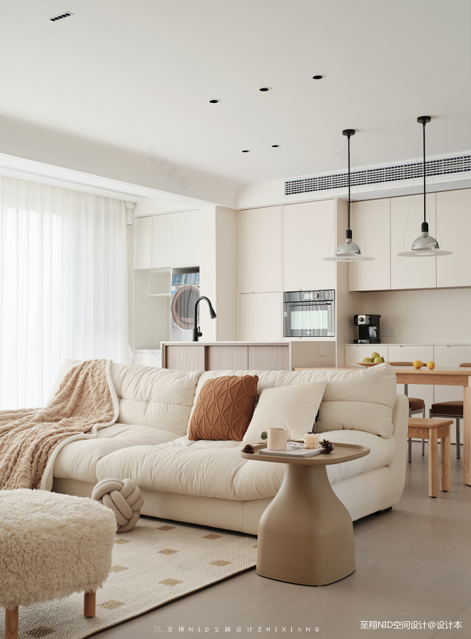 90后深漂夫妻138㎡的新家,花14w元装出了法式浪漫,网友都说太值了-20