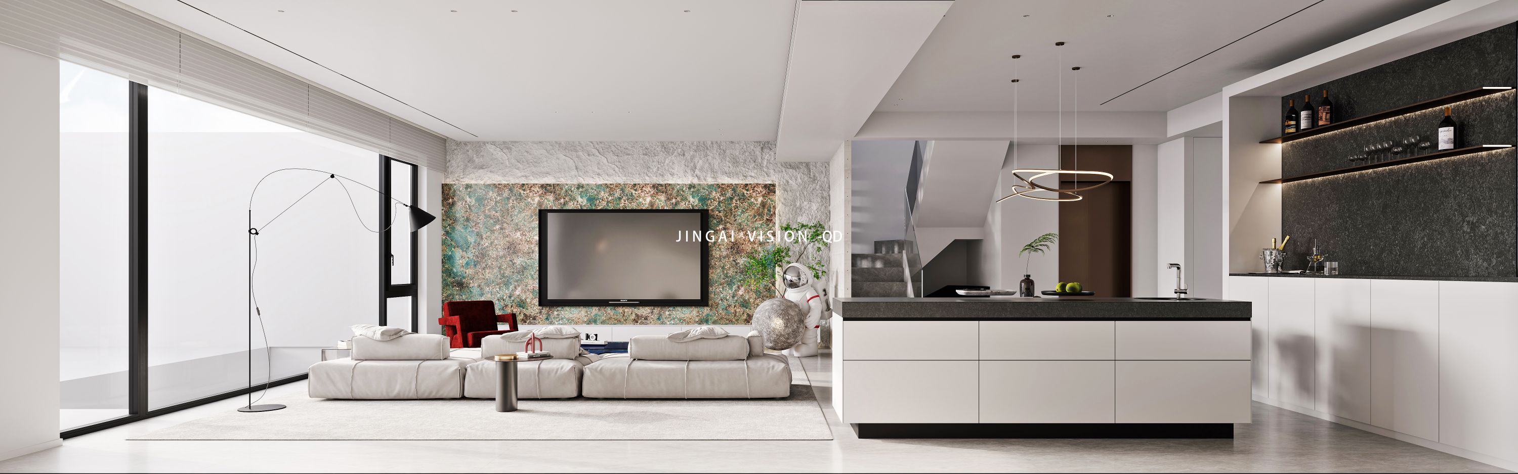 多巴胺风格室内设计丨北京第一廖,金该启点团队-11