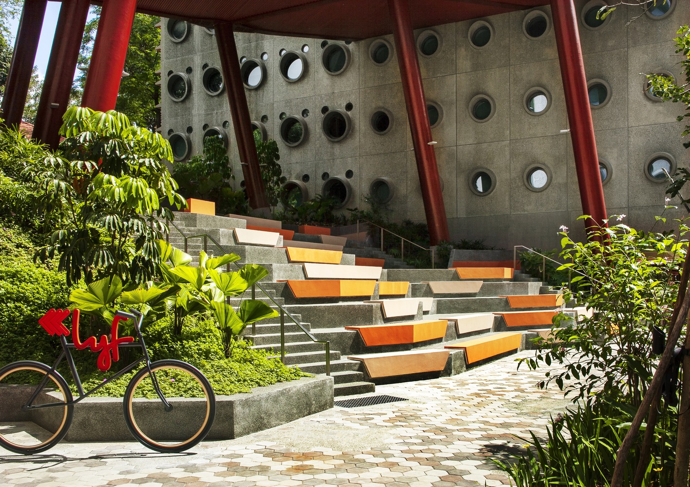 新加坡 lyf OneNorth 共同生活开发建筑丨WOHA-22