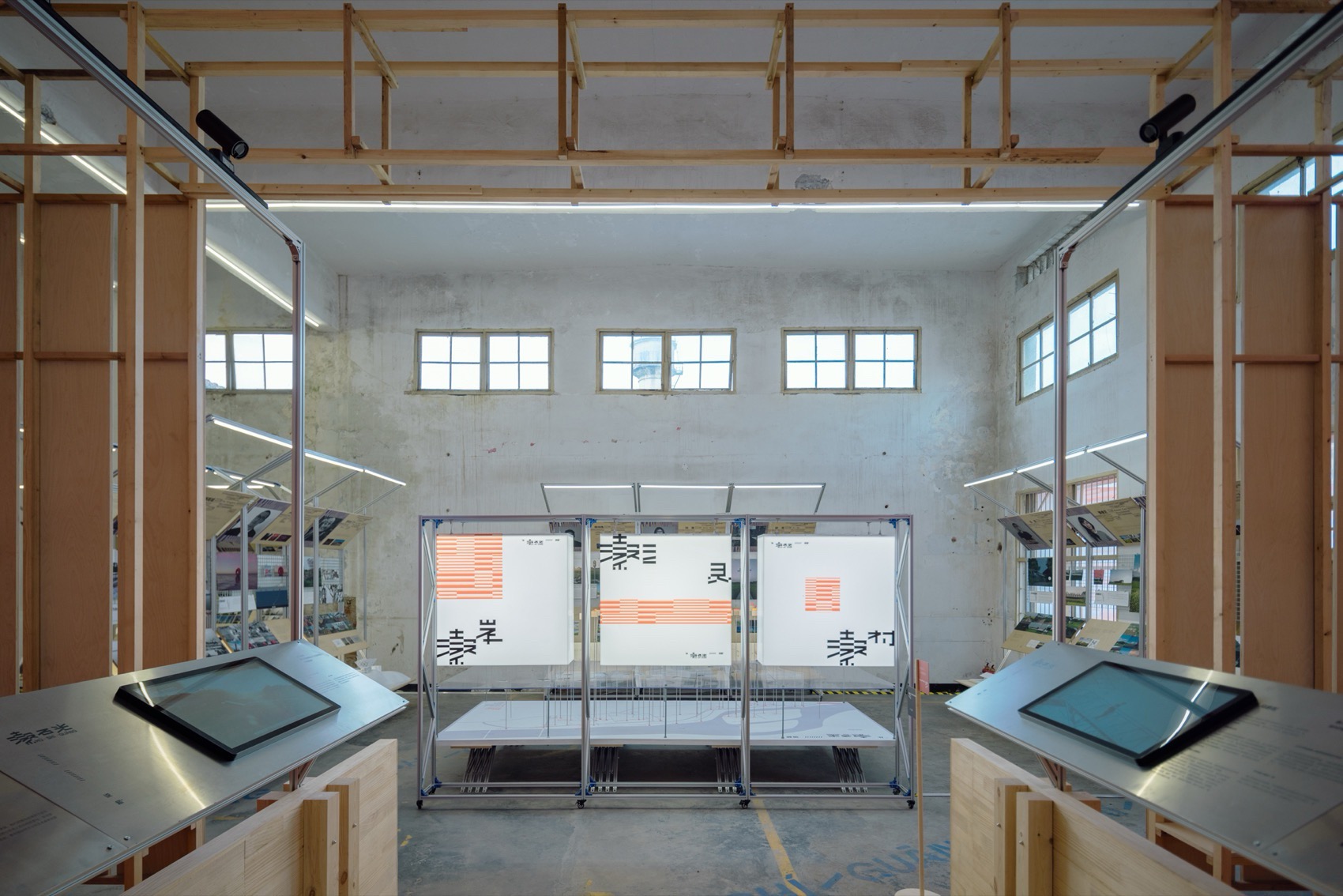 「瀫石光·艺术生态走廊」开幕回顾展项目·北展厅空间设计丨中国衢州丨梓集fabersociety-58