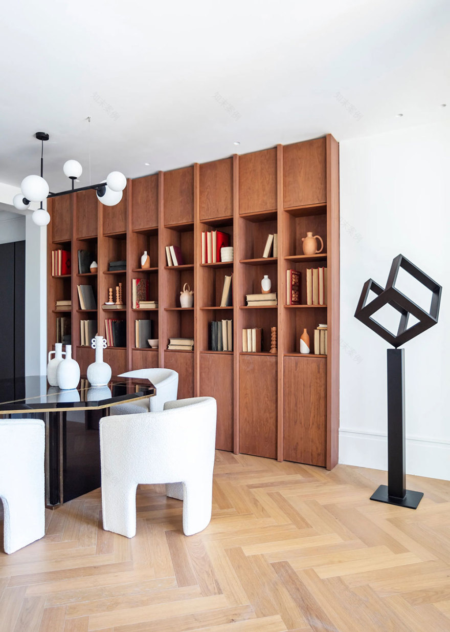 马德里优雅现代公寓设计-5