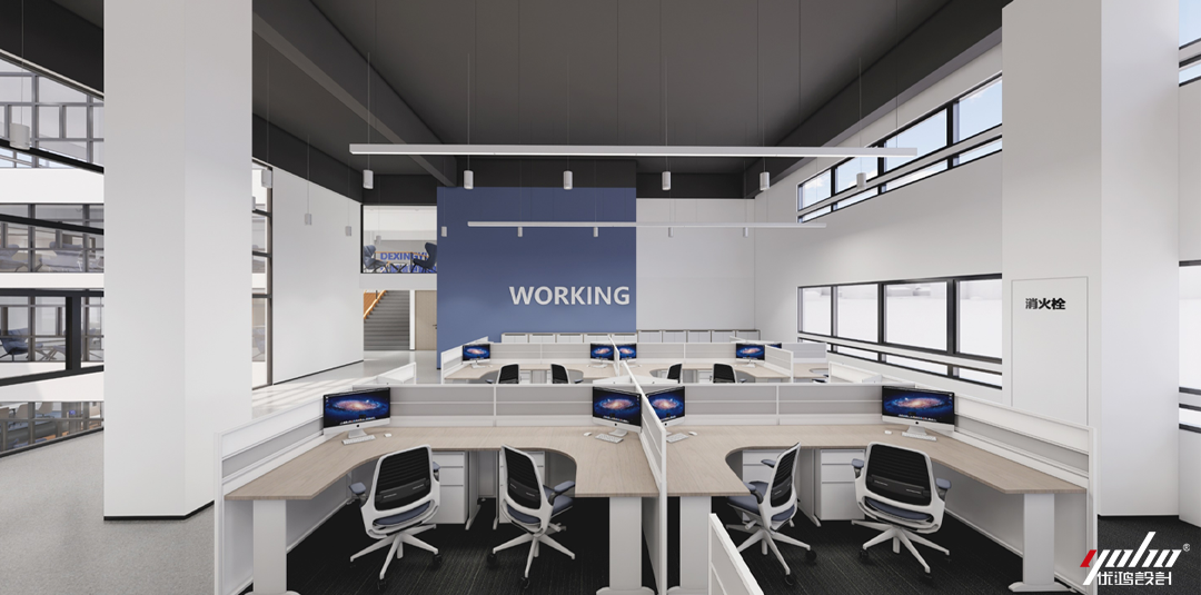 德星云苏州研发智造总部丨中国苏州丨优鸿设计YOHO DESIGN-34