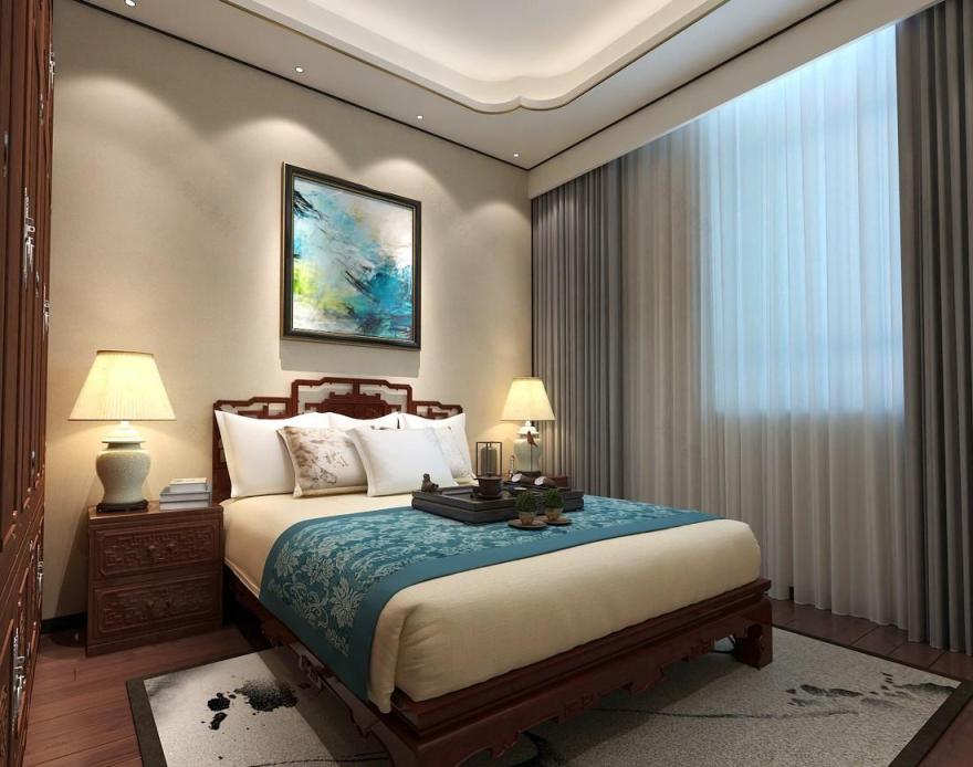 东方诗意的家居空间,传统元素与现代设计的完美融合-15