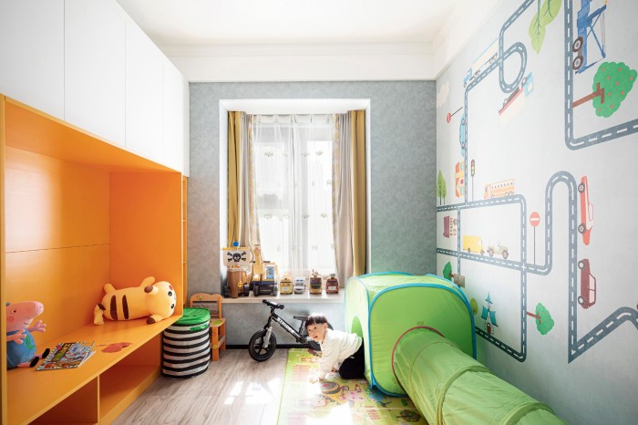 南京中海玄武公馆现代撞色之家丨中国南京丨山舍建筑设计-26