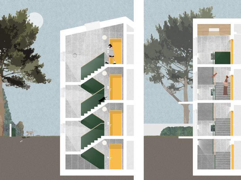 Nussbaumer Architekten AG丨Generationenhaus Bahnhofstrasse Dietlikon丨瑞士-23