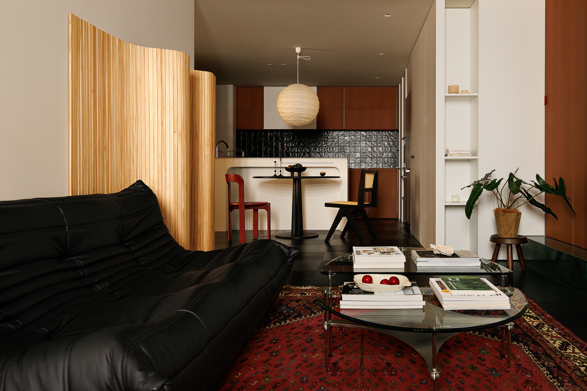 东方气韵遇上复古色彩住宅设计丨HURR赫设计-17