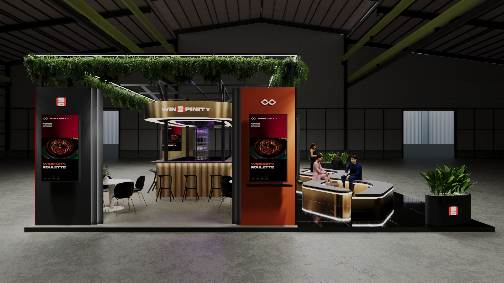 LIVE CASINO STAND DESIGN / SIGMA MALTA 2023-5