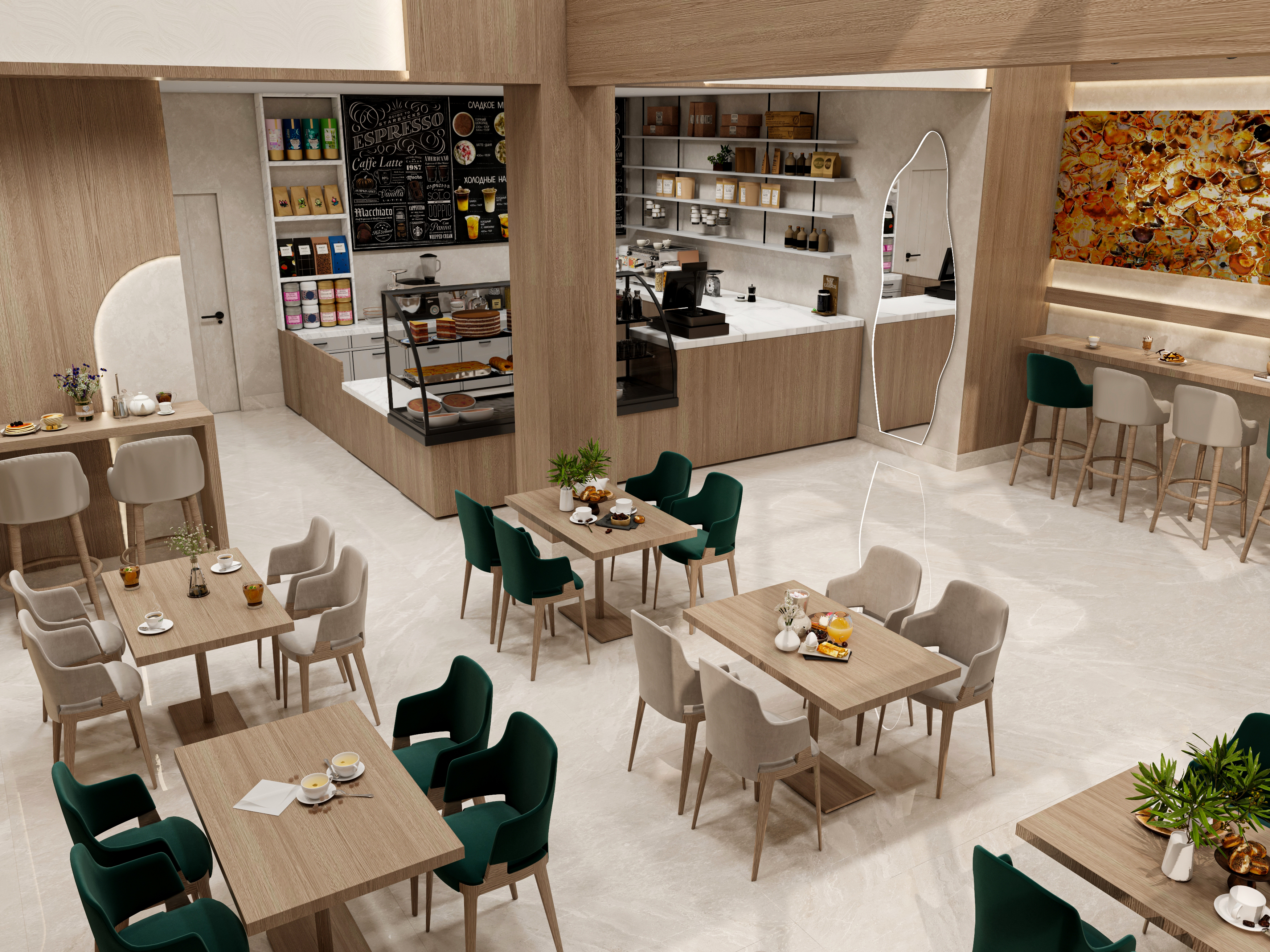 Coffee Shop Design In KSA.-12