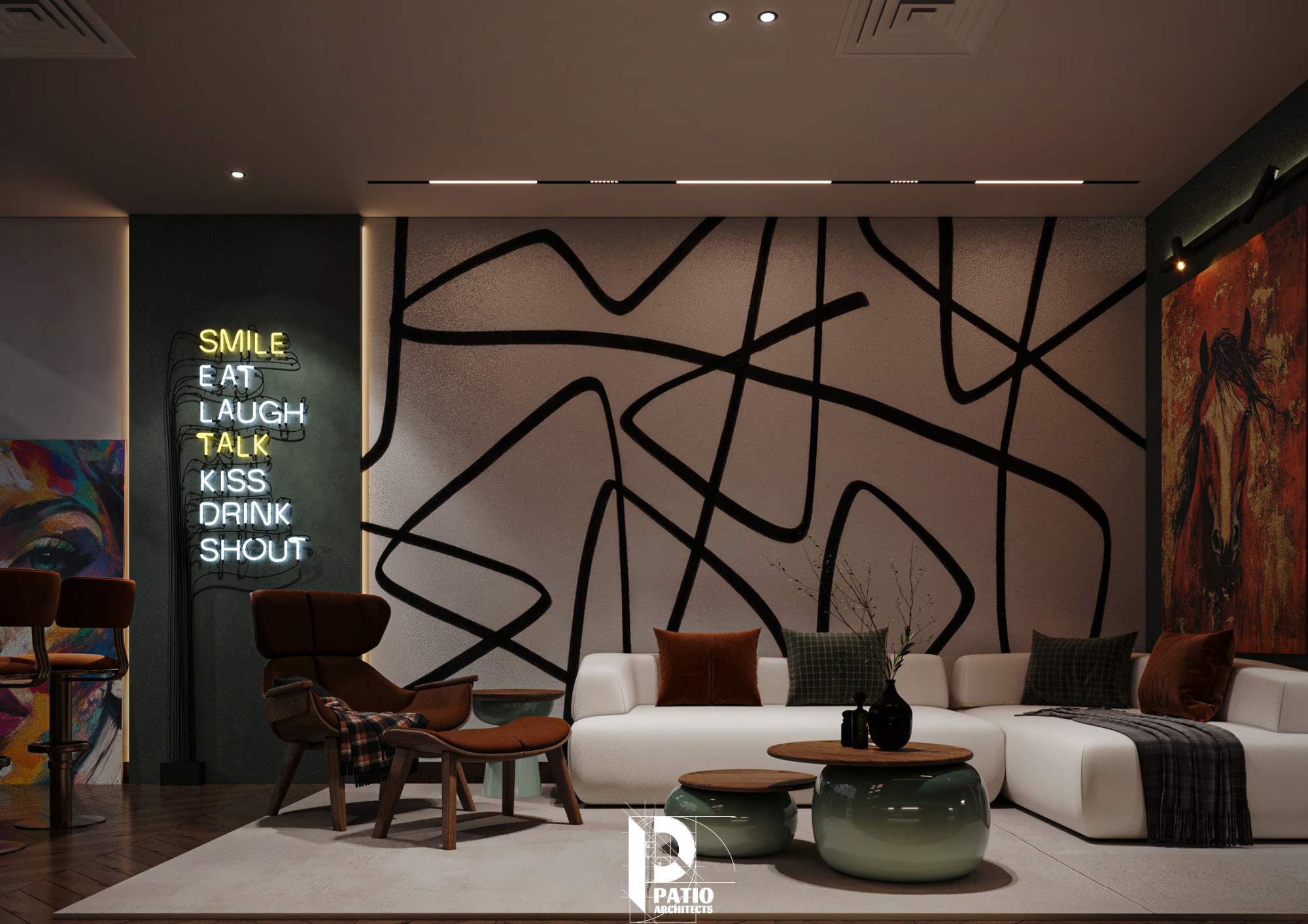 Bold Modern Reception Interior Design-3