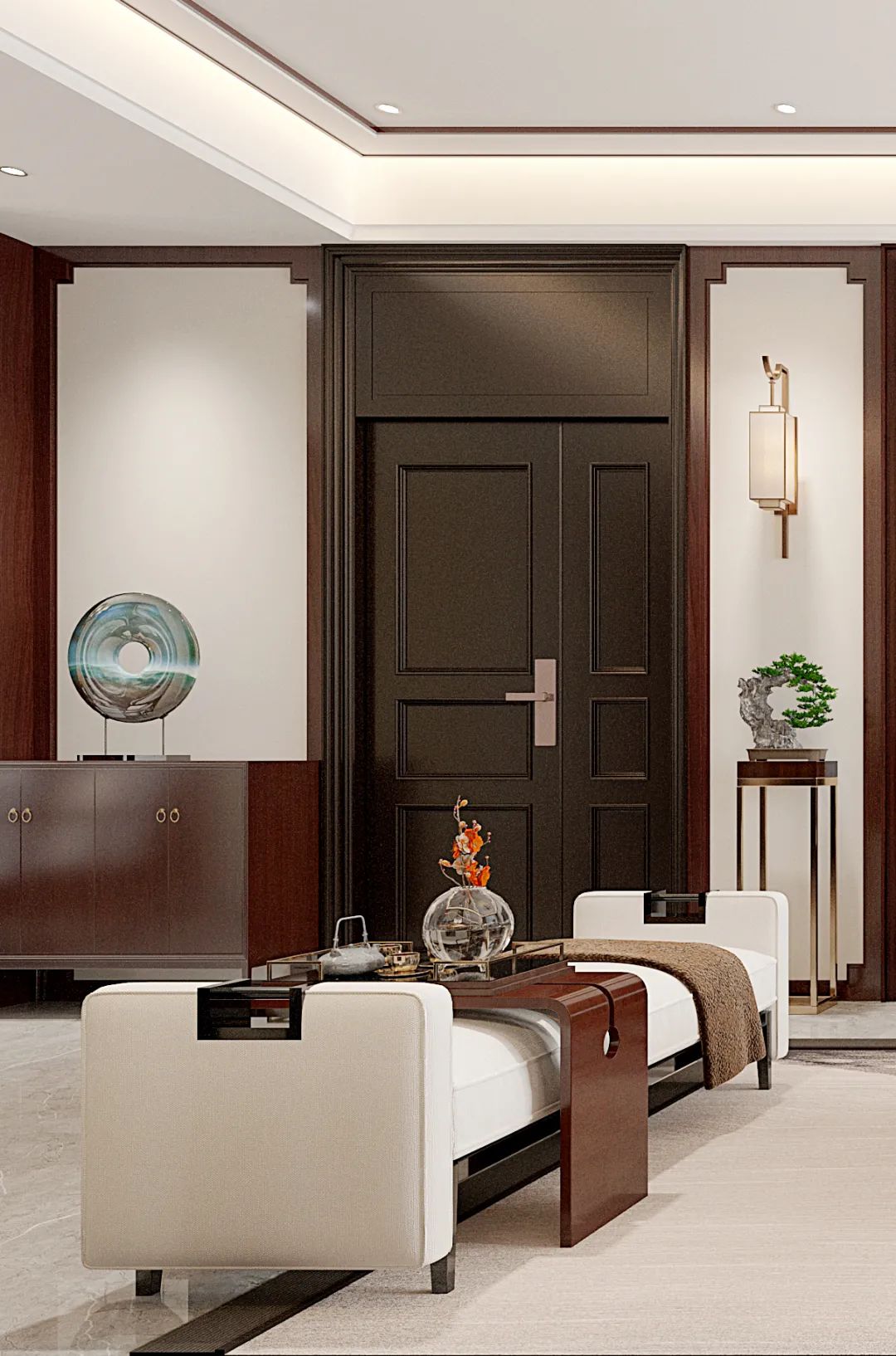 新中式设计，东方美学与现代元素的完美融合-34