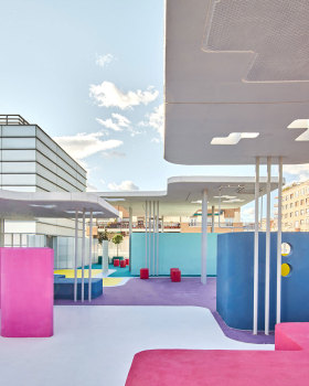 O'Donnell 妇产医院屋顶花园丨西班牙马德里丨Padilla Nicás Arquitectos