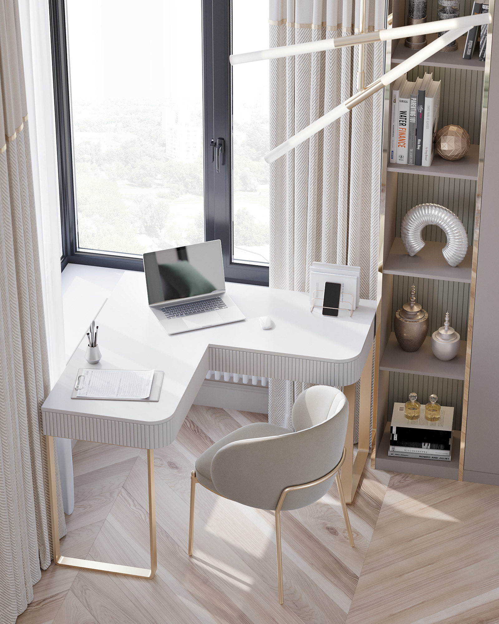 温馨主卧室设计丨@wanted_design-11