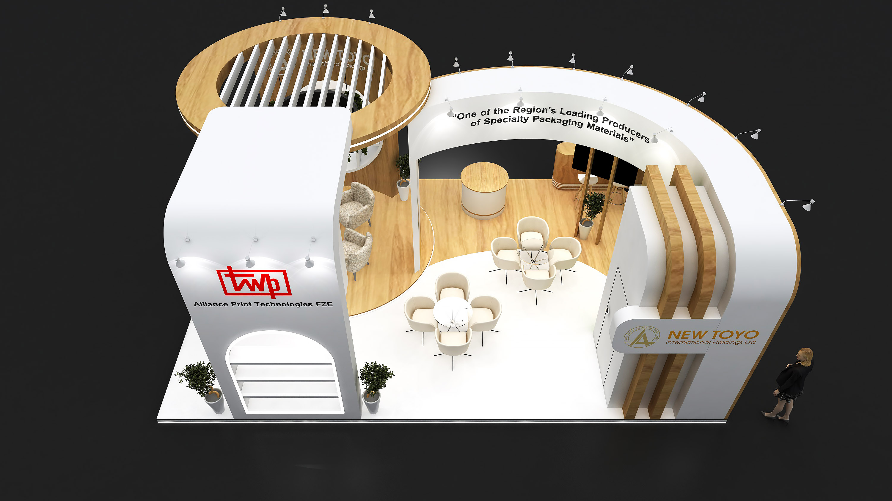 NEW TOYO 8X6M STALL DESIGN IN SAUDI-9