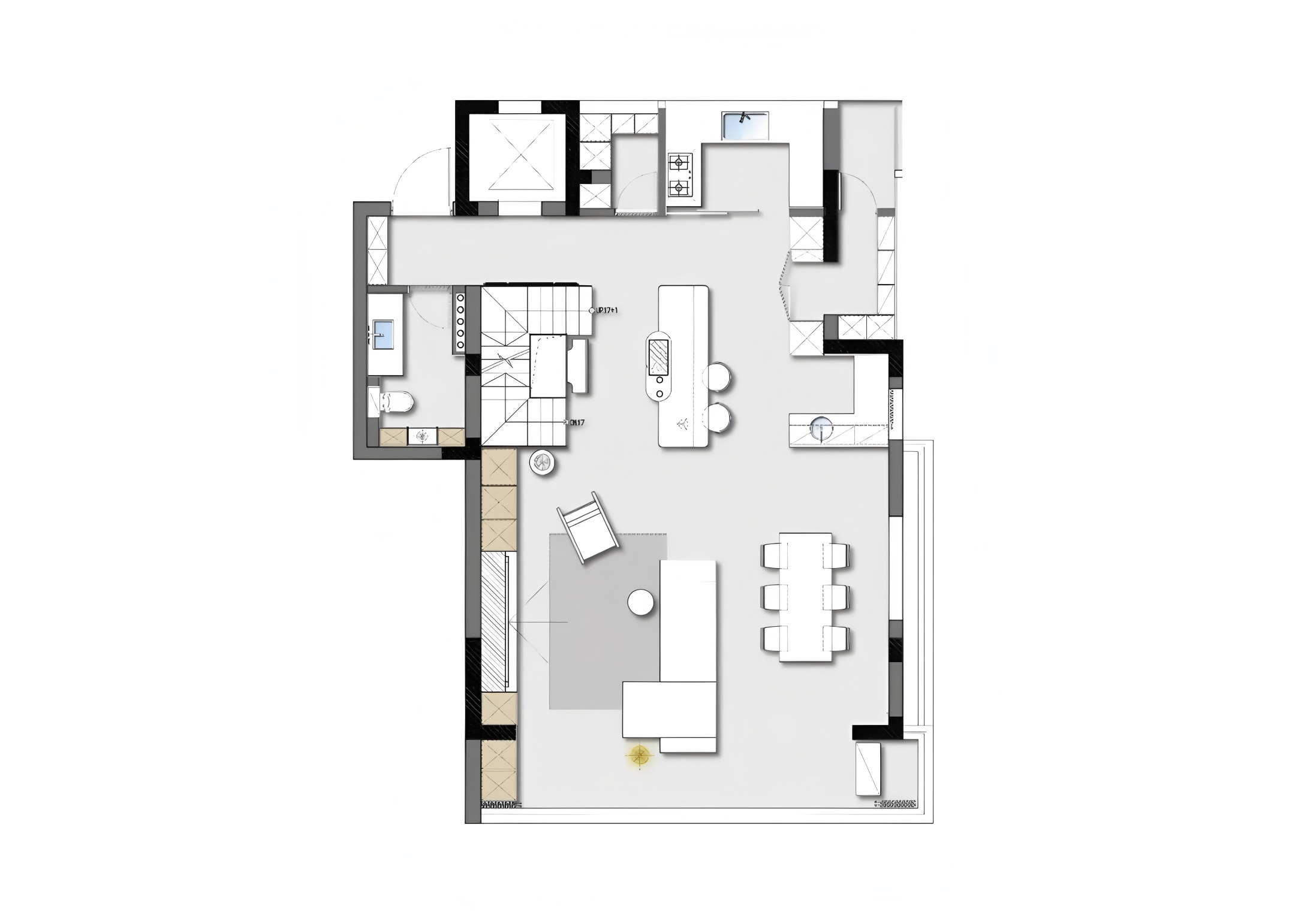 上海330m²春月珊瑚湾丨中国上海丨东麦设计-54
