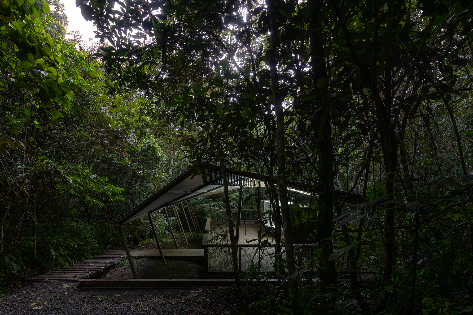 Refuge in the Rainforest - Tour Guide Training Center / Héctor Ayarza + Estudio Garúa-27