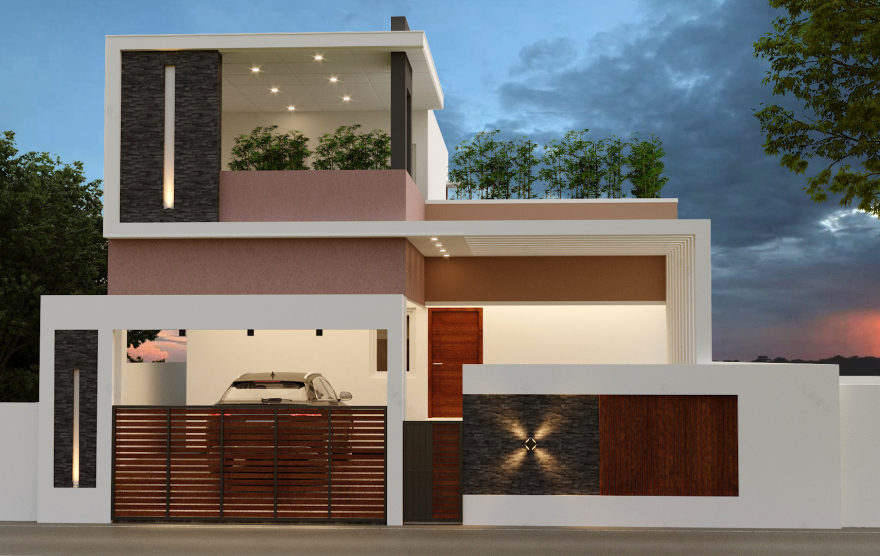 外部立面丨IndiaChennai丨TG Architects and Construction-14