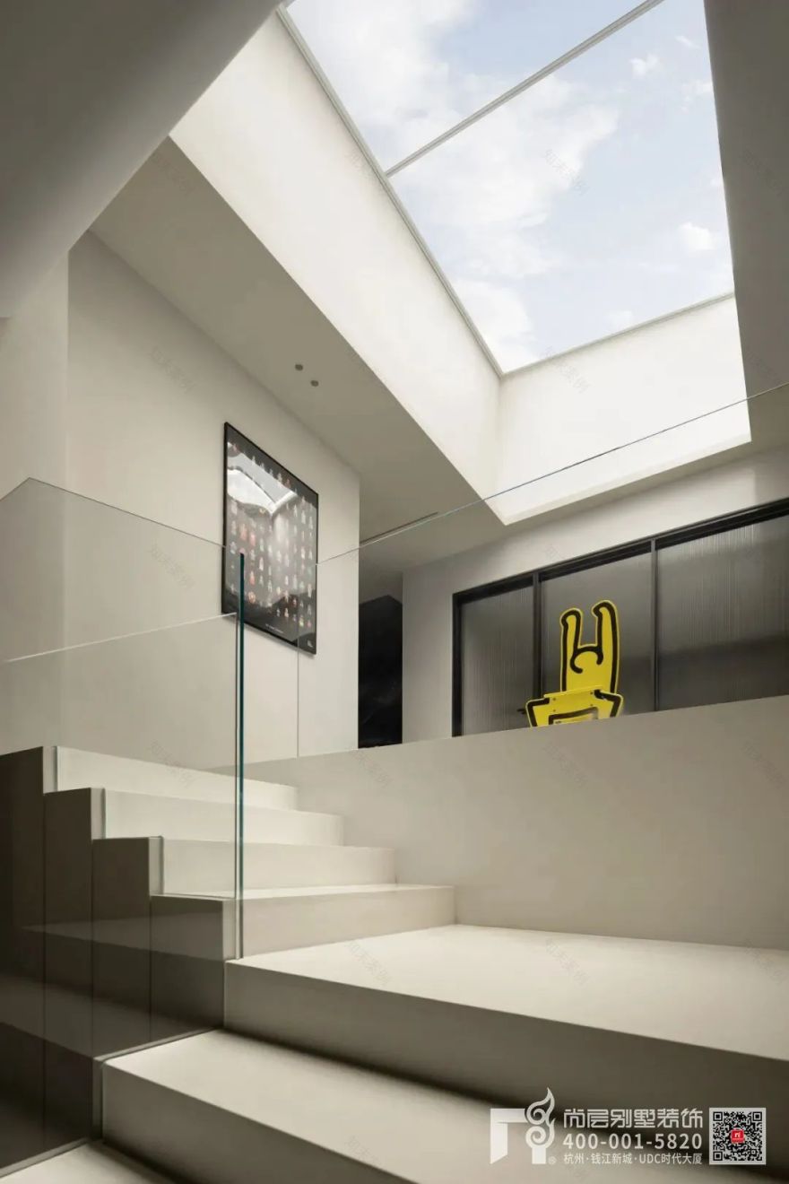 现代别墅设计 · 家人之名,幸福空间丨杭州尚层装饰-47