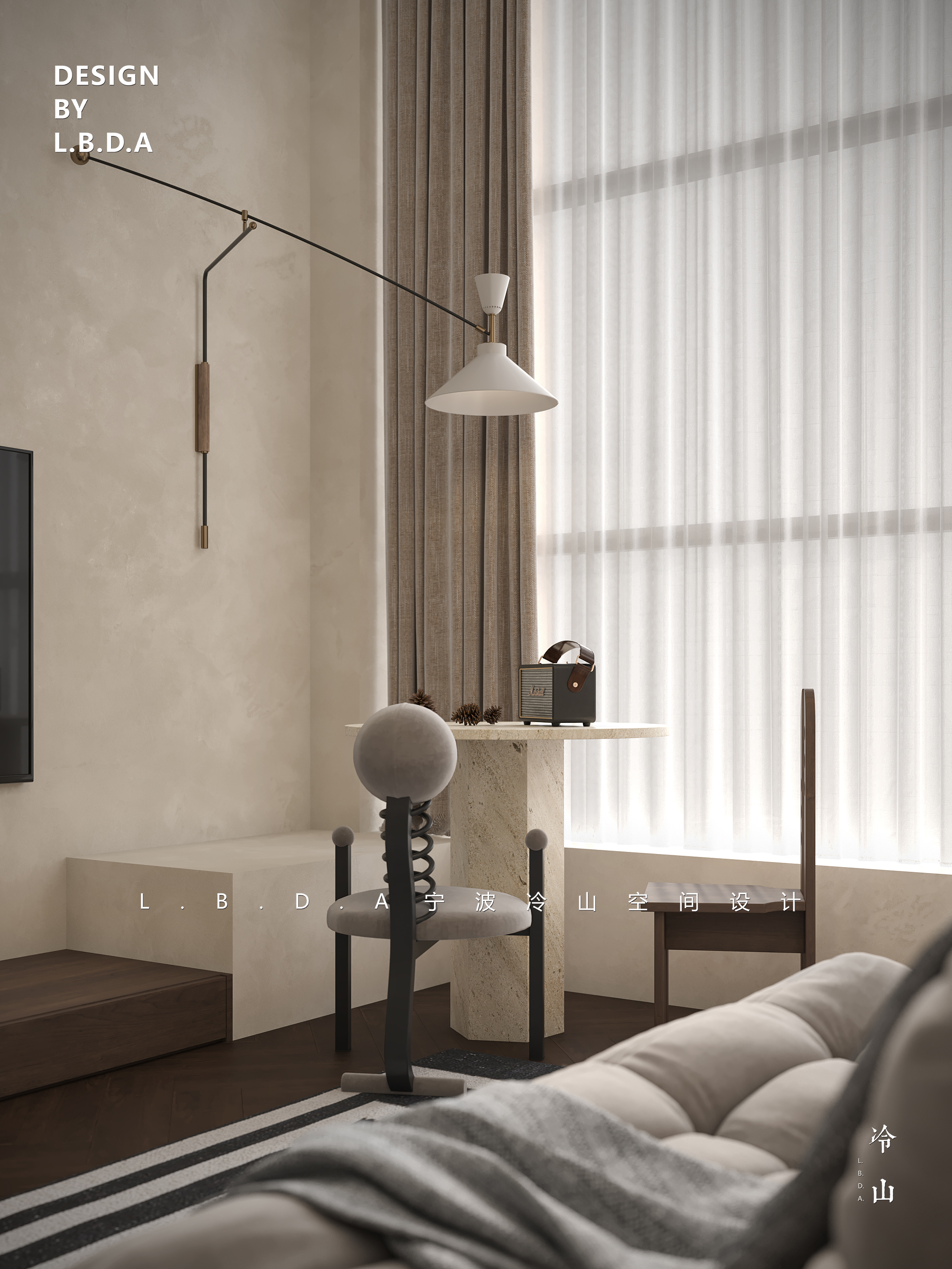 翡翠时光中心公寓设计丨中国奉化丨宁波冷山空间设计-7