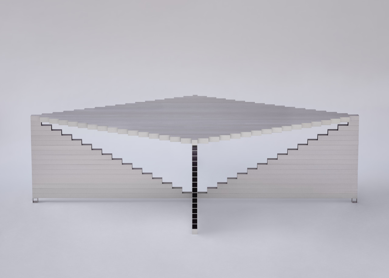 RM I Table | Joseph Smolenicky 设计的悬浮式方管餐桌-4