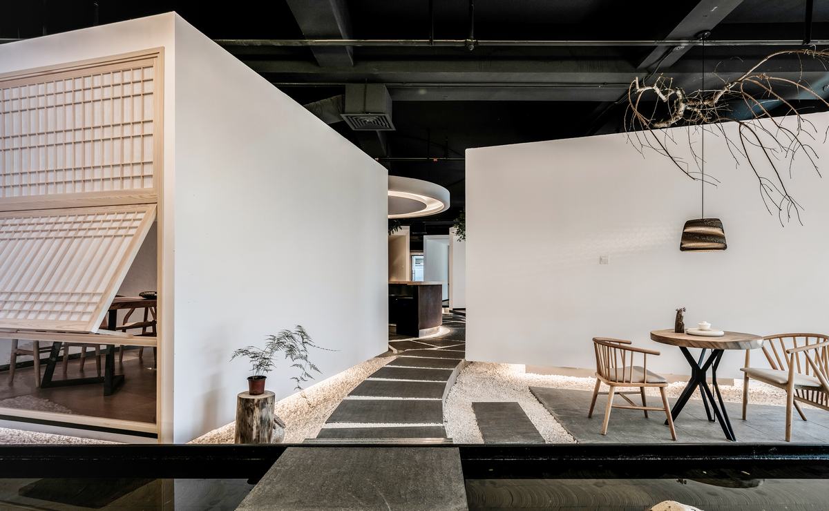 《身临其境》禅茶办公会所，东方禅意与海派设计完美融合-25