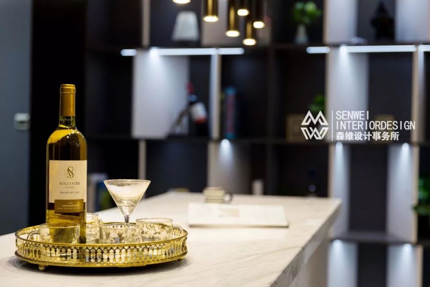 森维设计|| 华翠园港式轻奢私宅定制-2