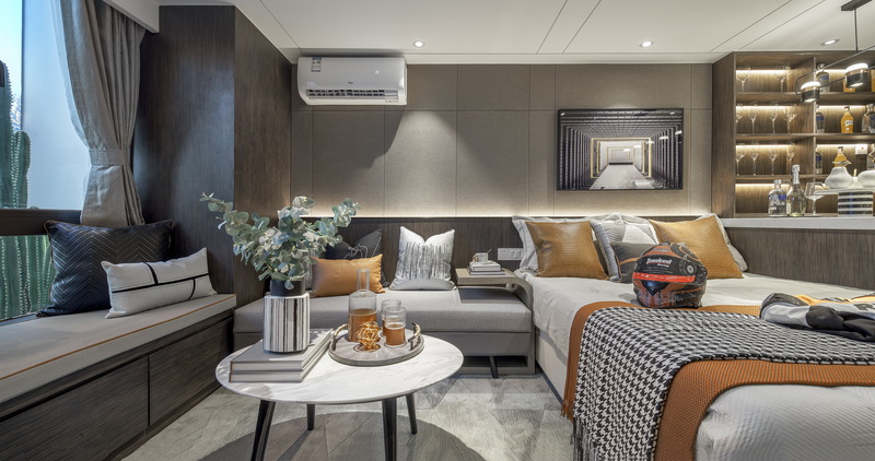 长沙星沙新城悦隽Loft样板房 | 现代简约风格下的年轻生活空间-17