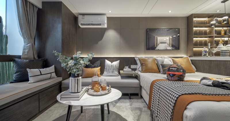 长沙星沙新城悦隽Loft样板房 | 现代简约风格下的年轻生活空间-17