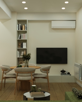 Project 24. 60m2 apartment design, Tbilisi, Georgia