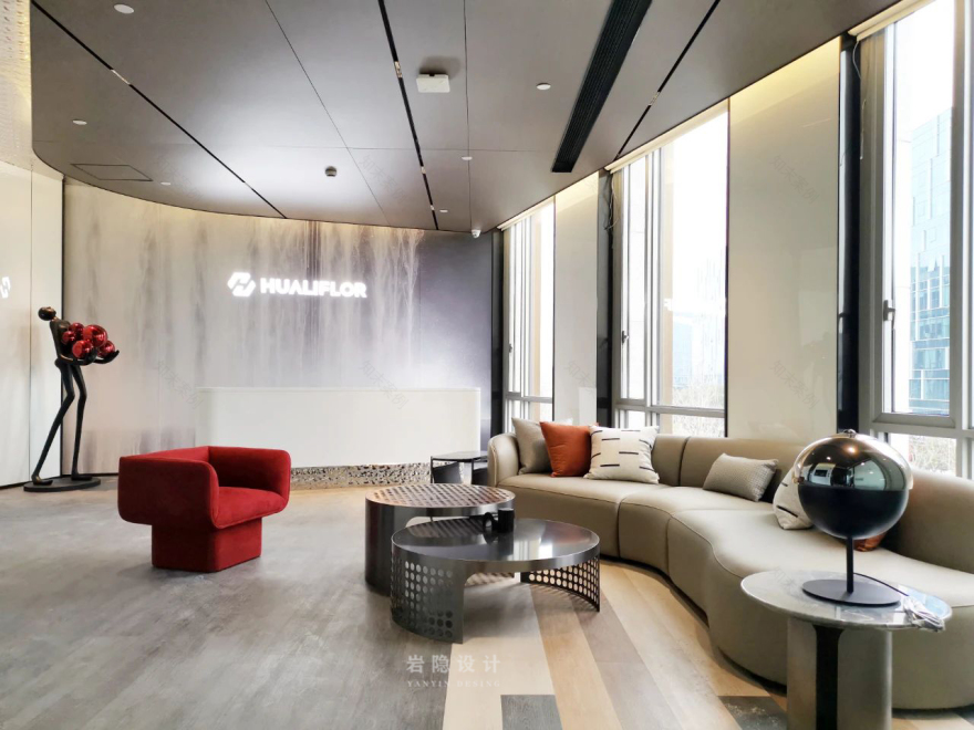 华丽集团办公楼与室内空间设计-7