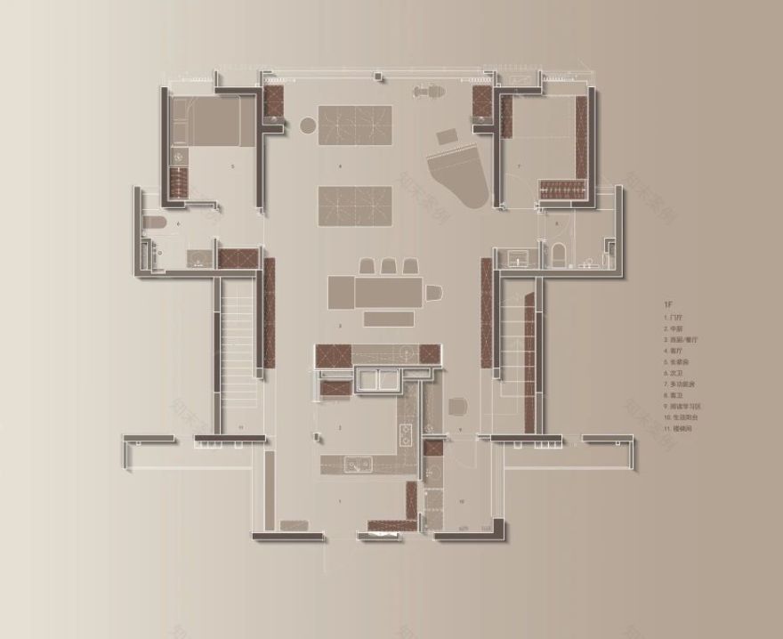 屿乐丨中国广州丨隐之建筑空间设计-76