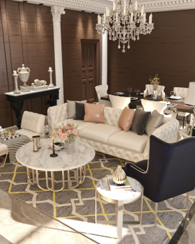 classic living room (European style) workshop
