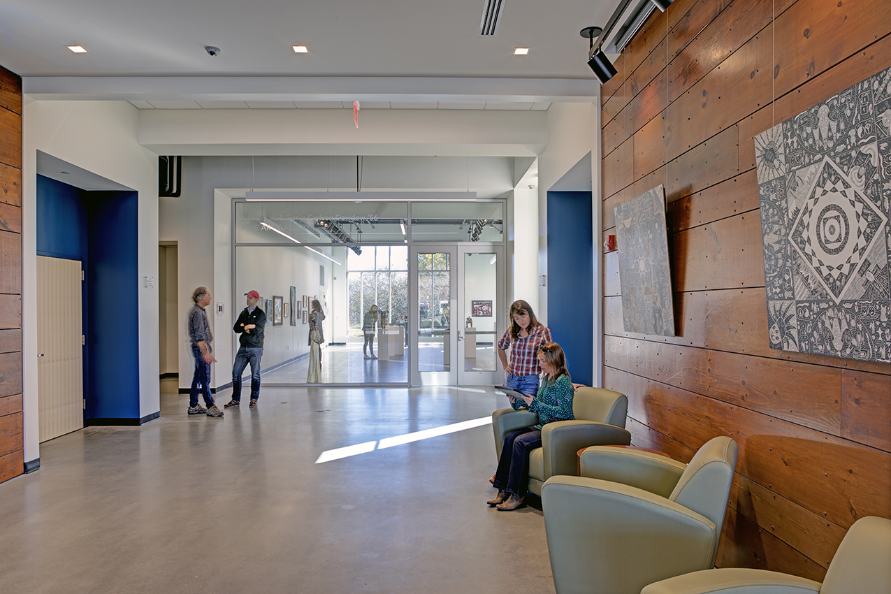 SLAM Collaborative 打造 Colby Sawyer 学院艺术中心-22