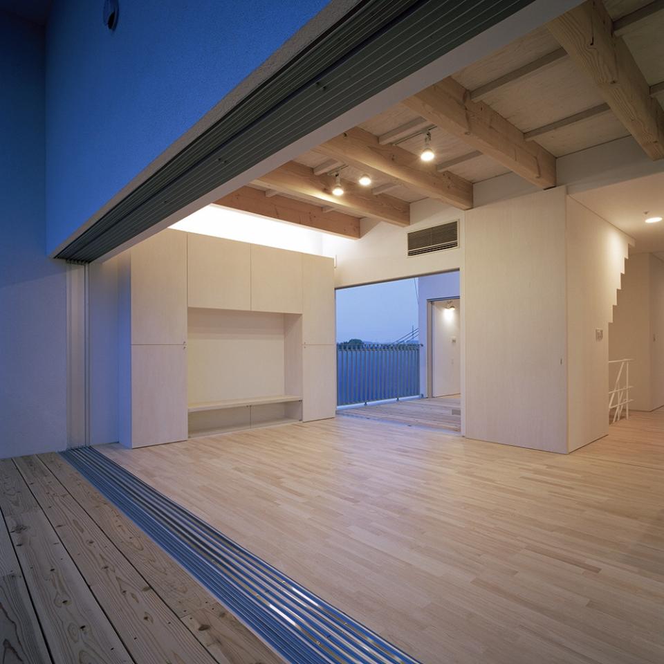 藤沢台の家｜三つの中庭のある家丨日本大阪丨水谷嘉信建築設計事務所-4