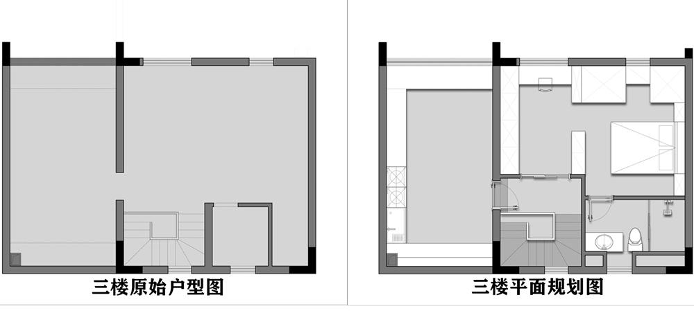 胡桃色灰黑调空间-36