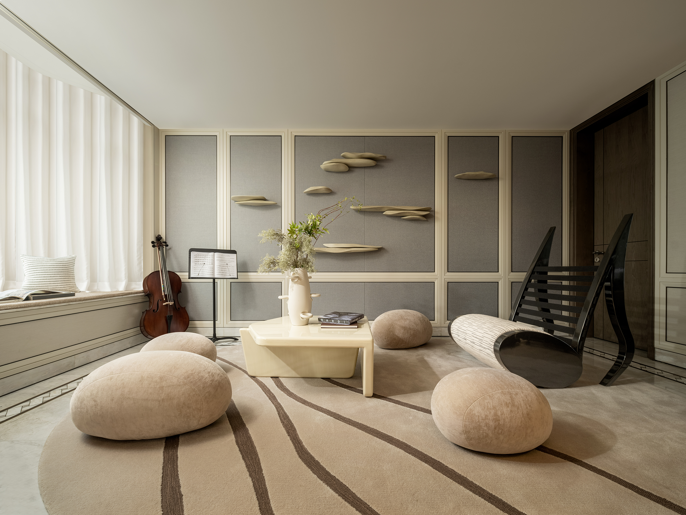 新作丨云锦智建×HWCD 徐汇滨江最新豪宅:云锦东方!-81