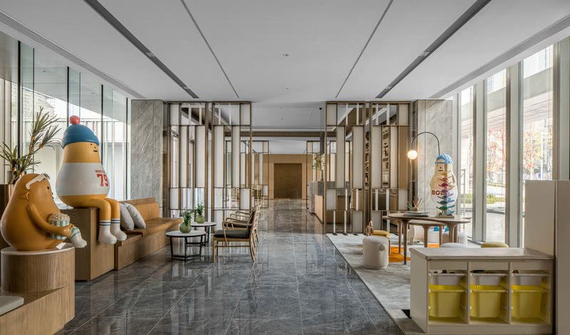 南京翡翠天域艺园落客大堂丨中国南京-5