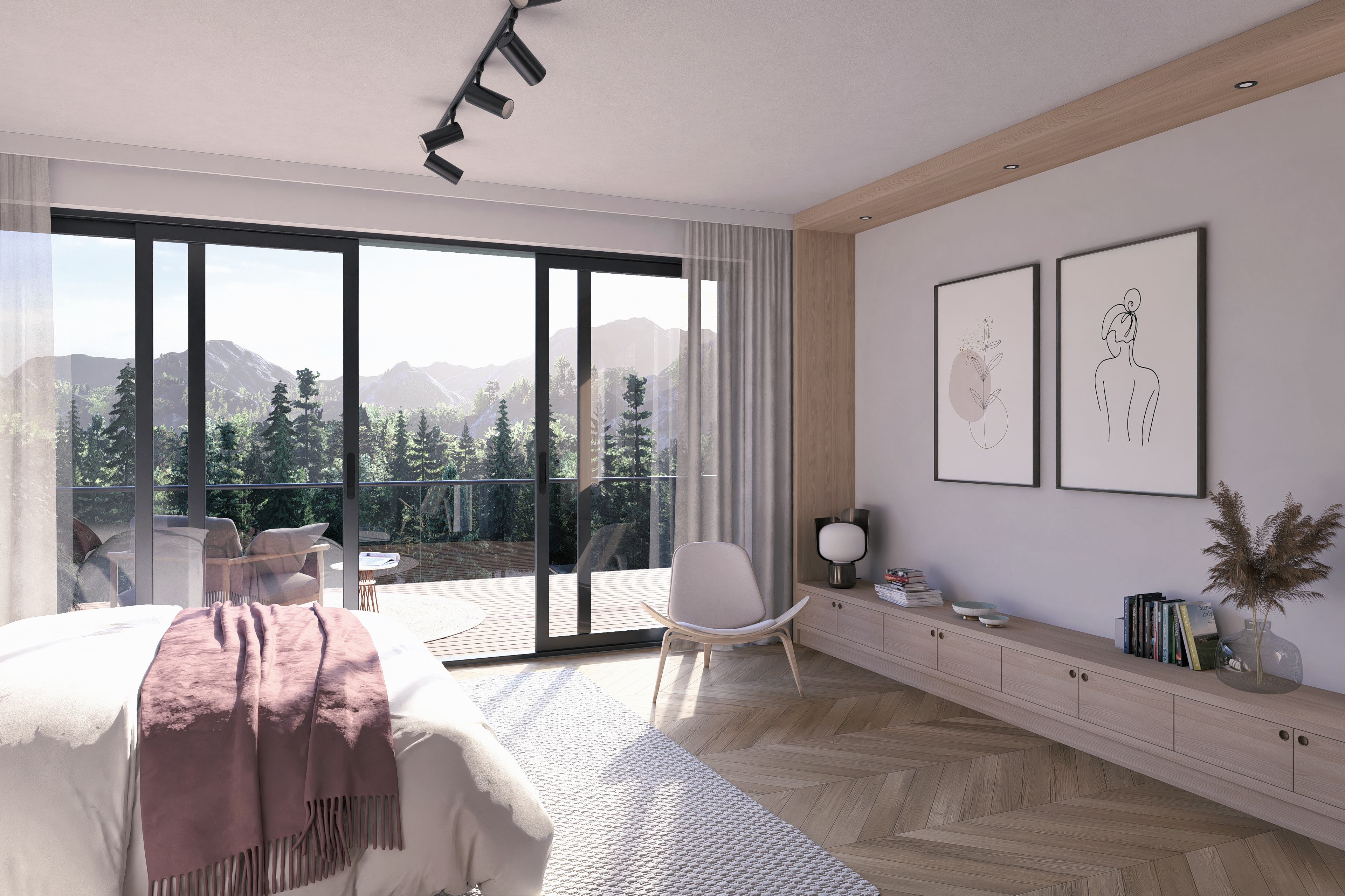 山间日式斯堪的纳维亚风格丨安道尔-3