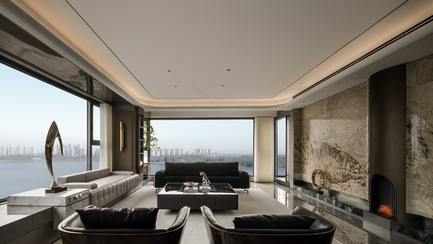 206㎡海派雅奢,比一般样板间有内涵!-24