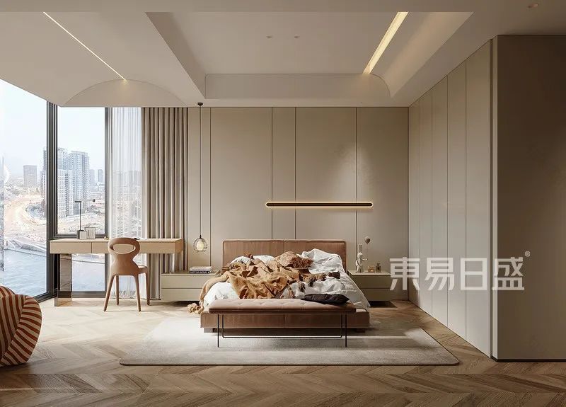 151㎡现代风,全屋木色搭配,简雅又从容-24