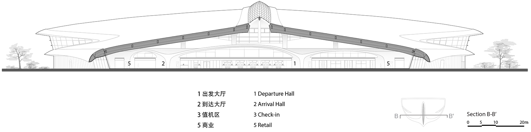 浙江丽水机场丨中国浙江丨MAD 建筑事务所-44