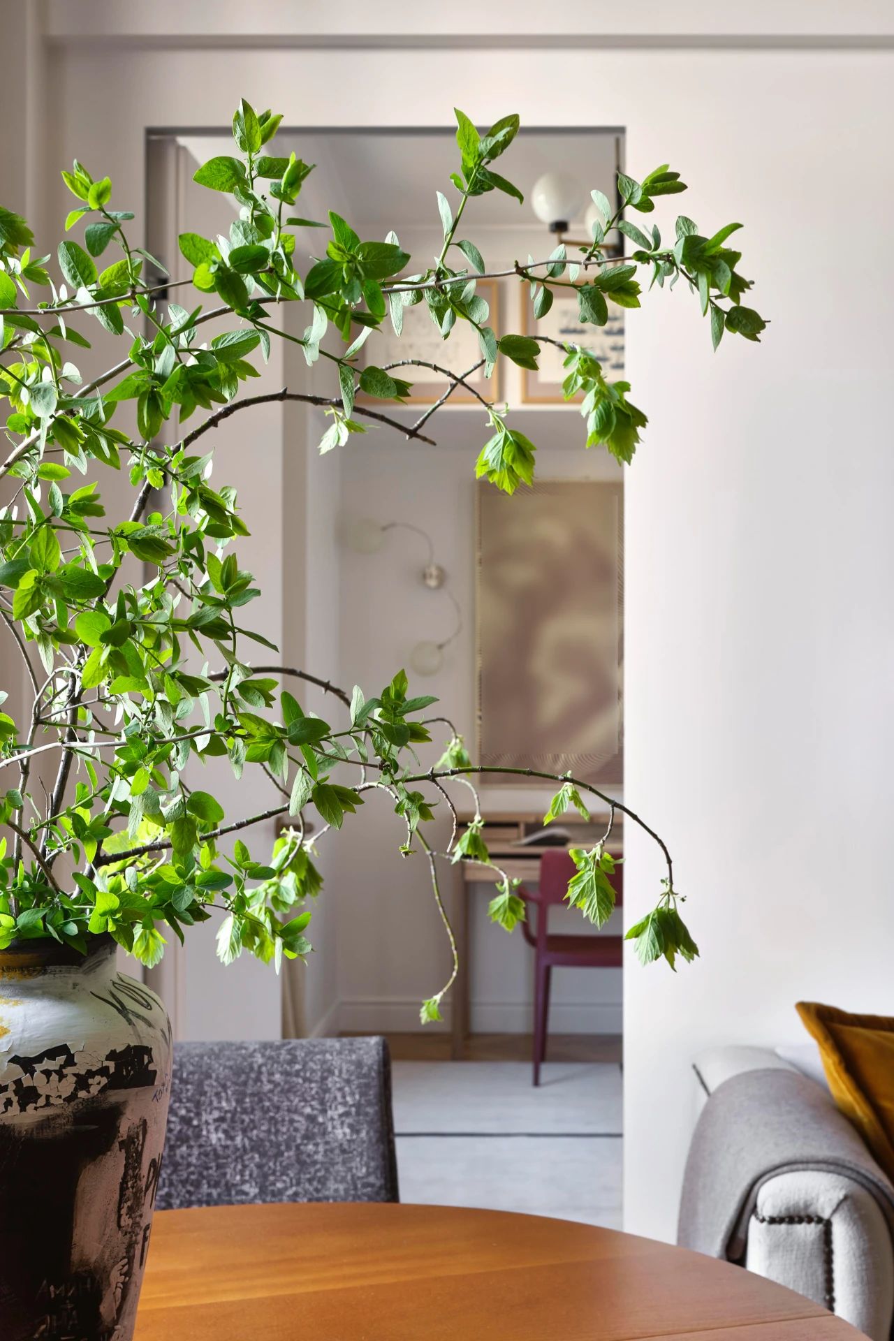 传统优雅的 60㎡空间设计-13