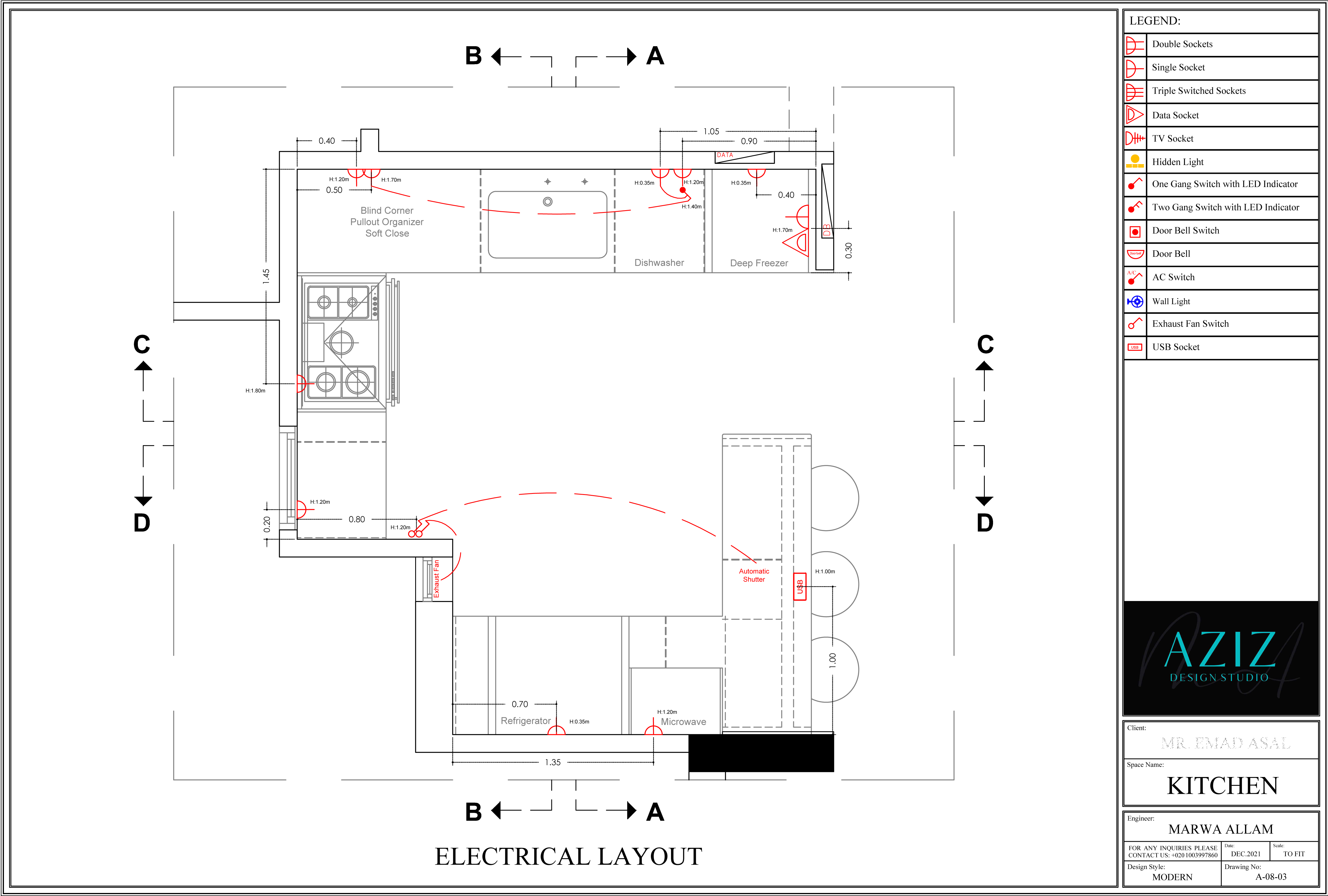 OPEN KITCHEN 工作图纸-9
