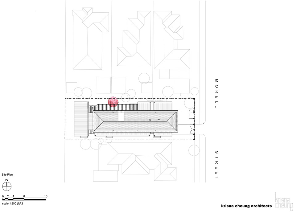 茶室住宅丨澳大利亚墨尔本丨Krisna Cheung Architects-50