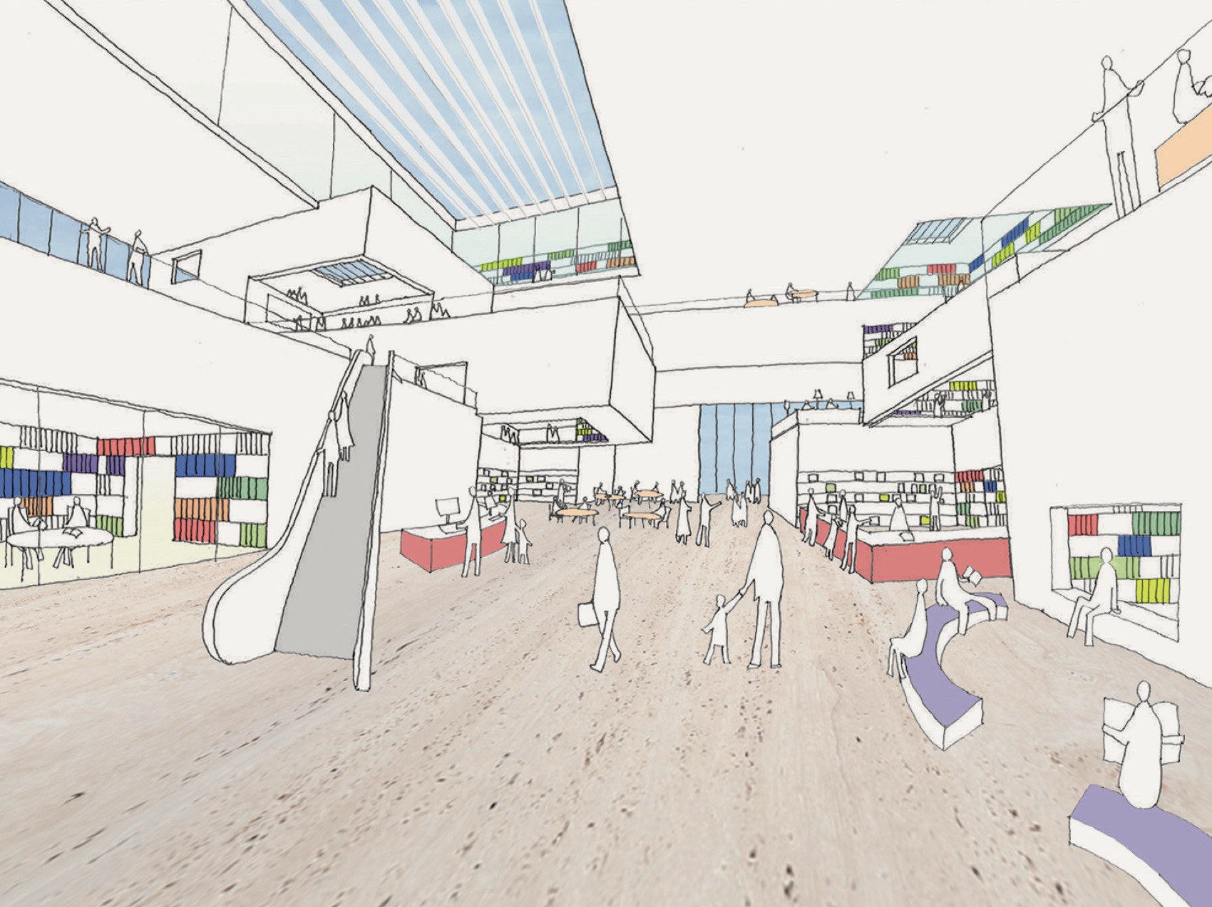 天津图书馆丨中国天津丨山本理显设计工场,天津市城市规划设计研究总院有限公司-14