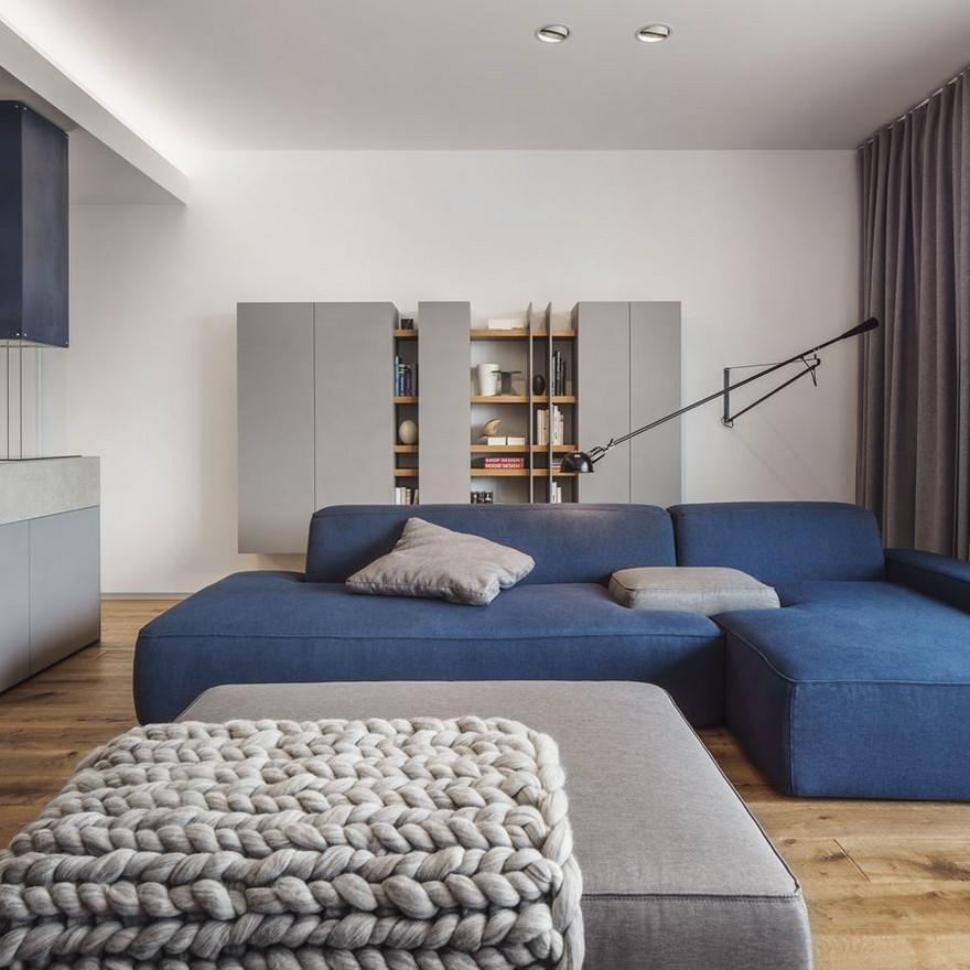 Elegant Interior With Industrial Elements: RS Apartment by Studio 1408-6