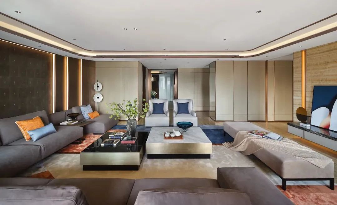 上海大平层豪宅设计丨中国上海丨梁志天-14