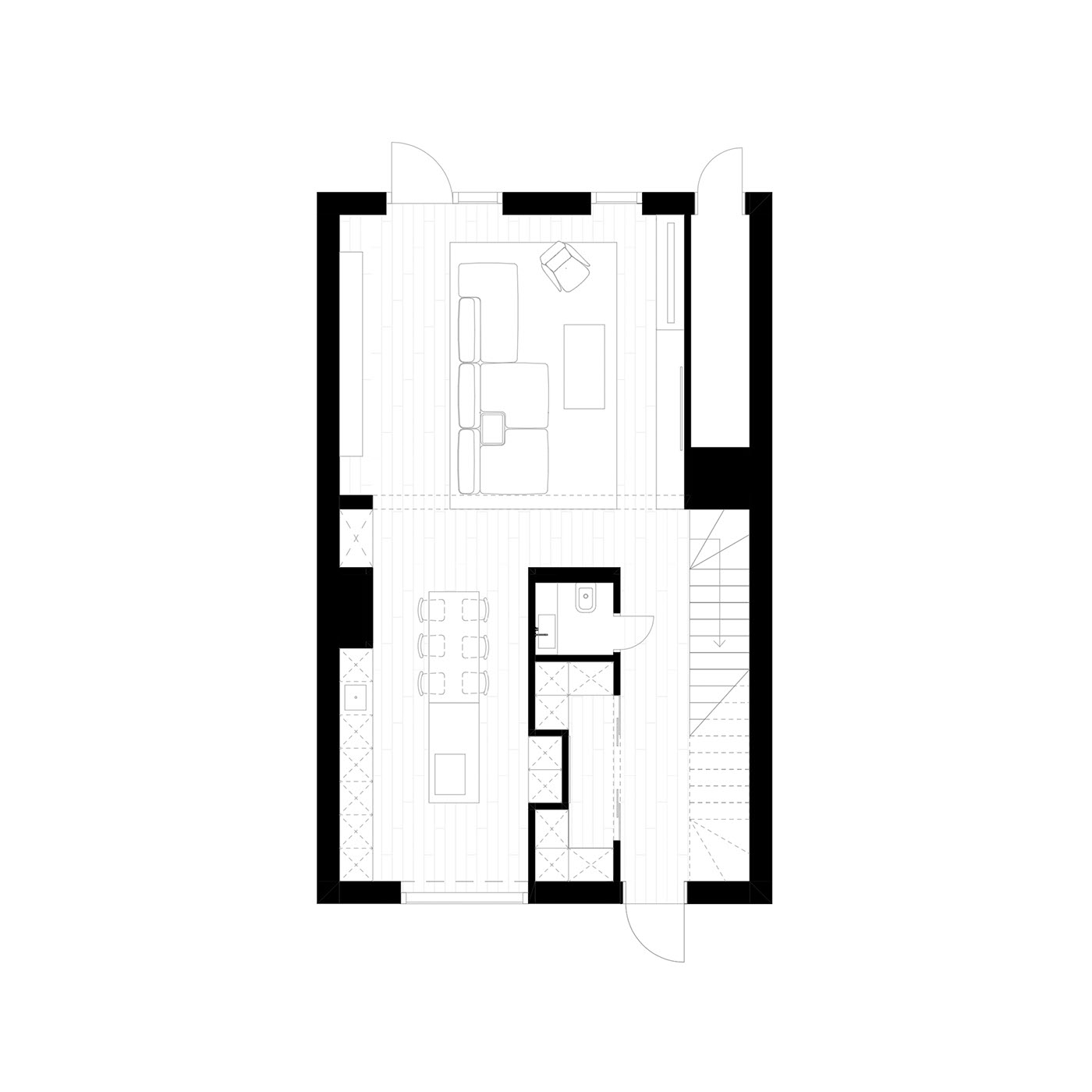 300平 三层住宅空间设计！-32