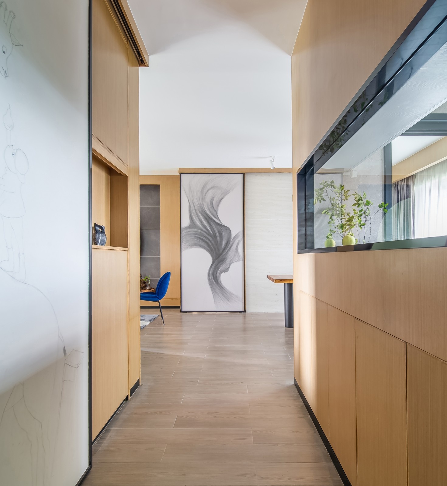 三代同堂的人文艺术之家丨中国佛山丨HSD（佛山）黄氏设计师事务所-1