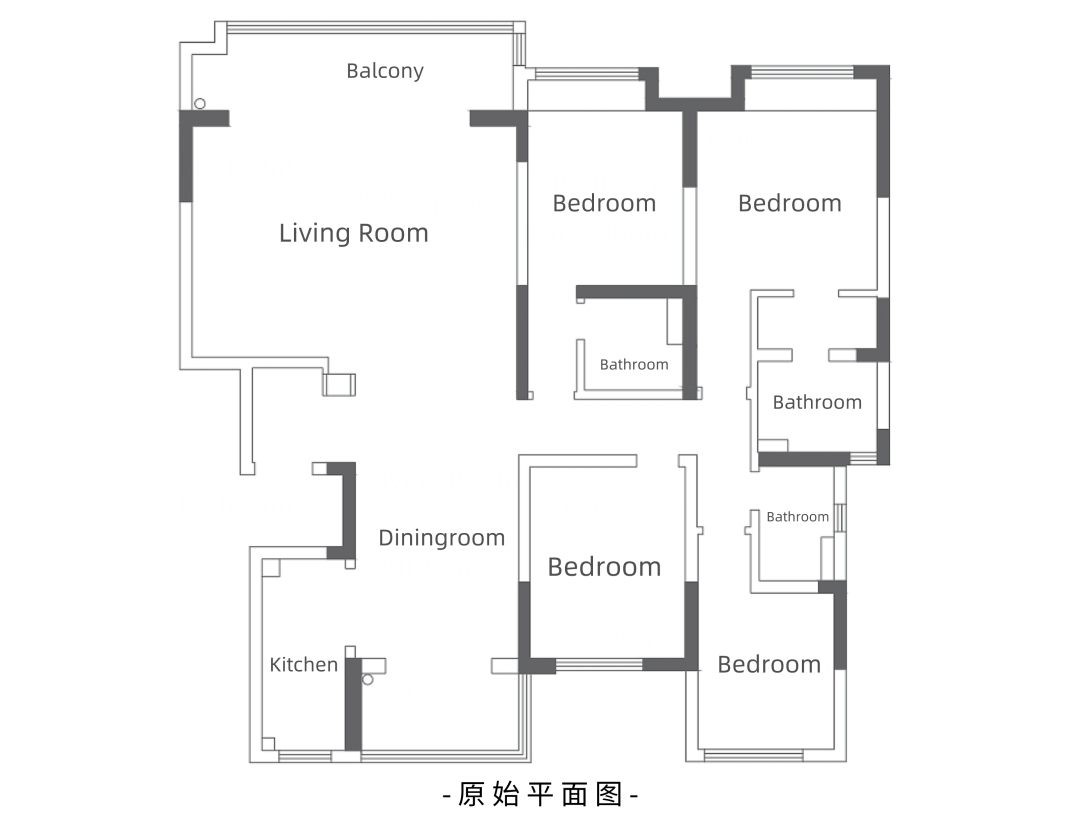 曲江大城157㎡现代简约风家居丨西安异构设计-10